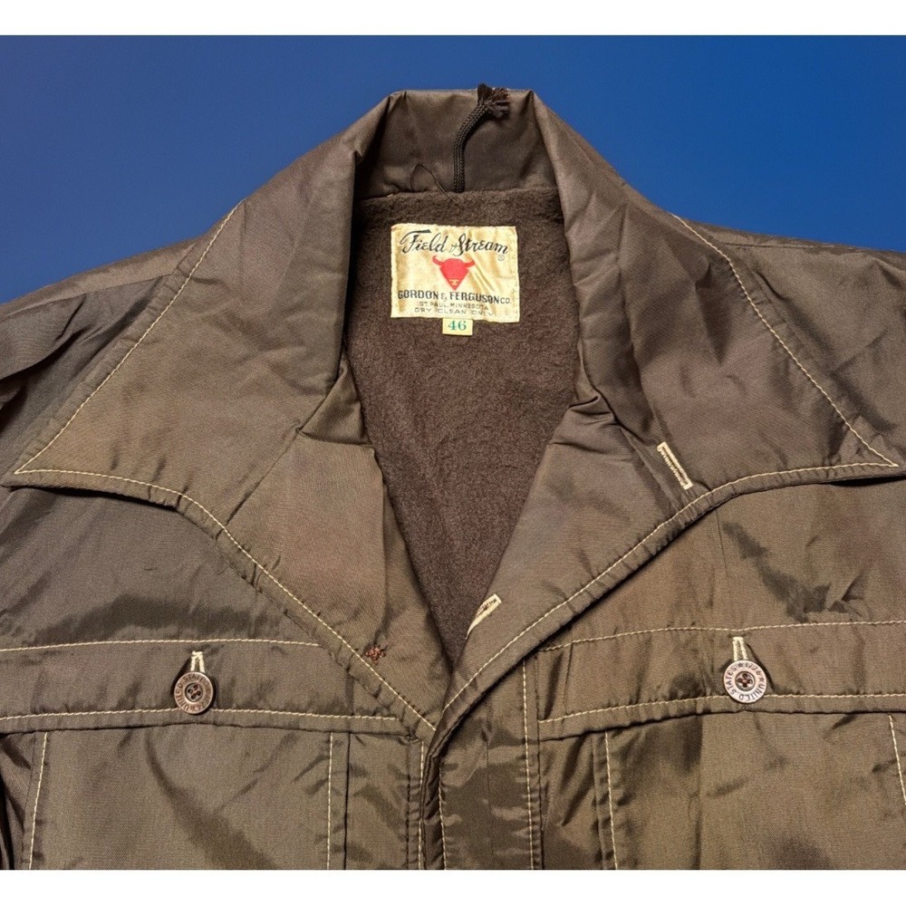 VTG 70s‎ Gordon & Ferguson Field & Stream Leisure Suit Jacket Coat Chore